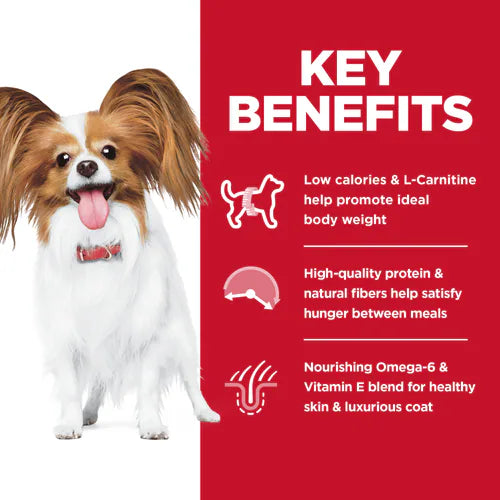 Hill's Science Diet Adult Light Small & Mini with Chicken Meal & Barley Dry Dog Food Bag