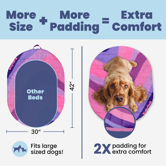 Travel Dog Bed Foldable Water Resistant 🐾