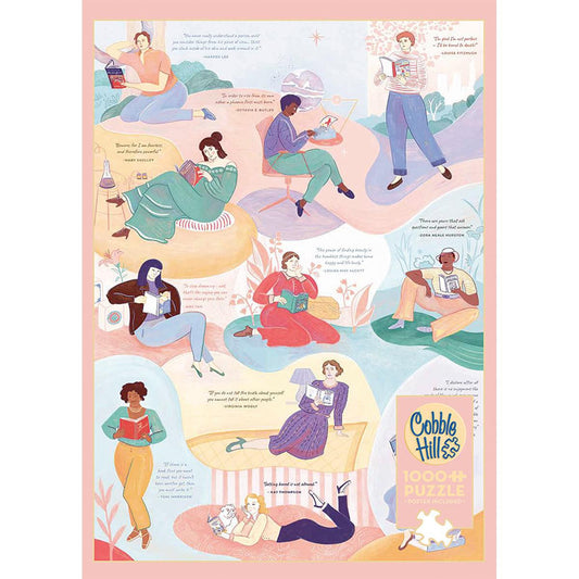 Literary Women 1000 Piece Jigsaw Puzzle Cobble Hill