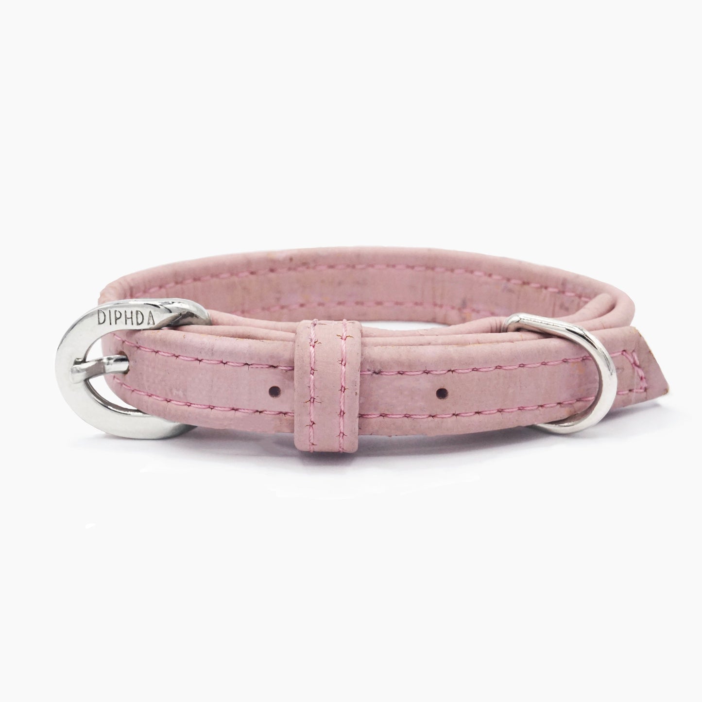Love Pink Cork Leather Collar - Purrfect Pet Kingdom