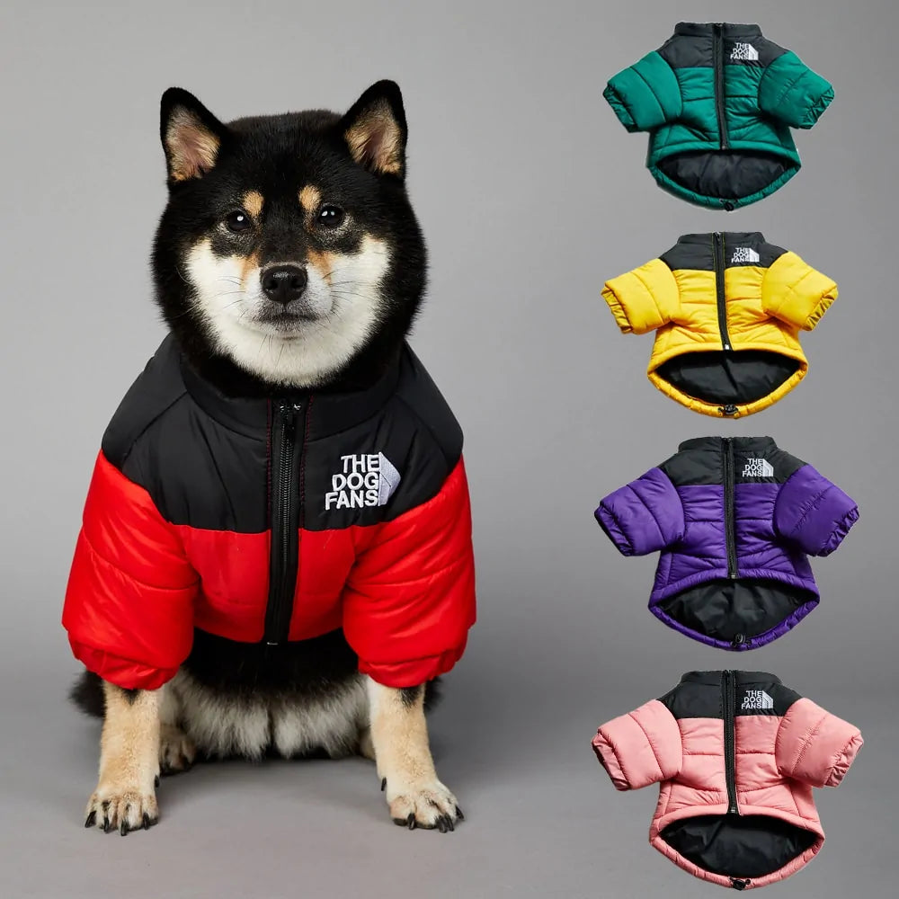 Dog Winter Jacket Luxury Waterproof Insulated 🧥