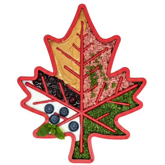 Canadian Maple Leaf Nylon Dog Chew Toy - Indestructible & USA Made-Purrfect Pet Kingdom