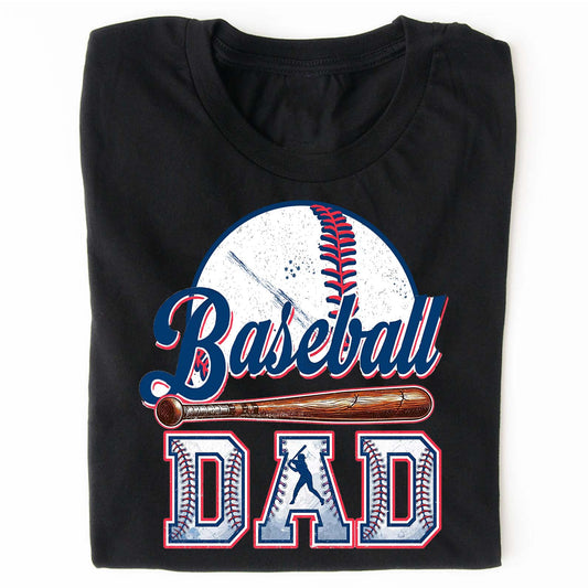 Retro Baseball Dad Shirt | Game Day T-Shirt For Sporty Dad | Father’s Day Gift, Baseball Life Tee For Men 682244