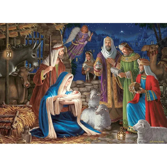 Miracle in Bethlehem 1000 Piece Jigsaw Puzzle Cobble Hill