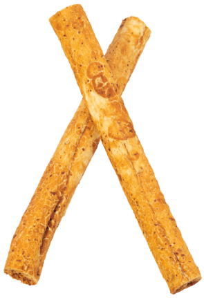 Nothin' To Hide Peanut Butter Roll (2pk 10inch) (6.38oz) - Nothin' To Hide Dog Treats - The Family Pet