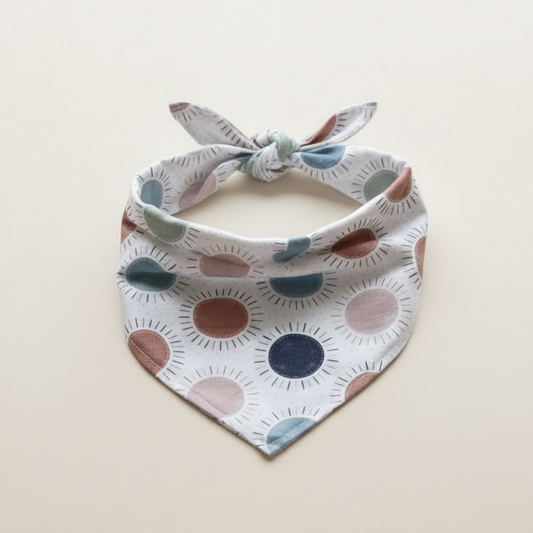 Sunshine Dog Bandana - detail view