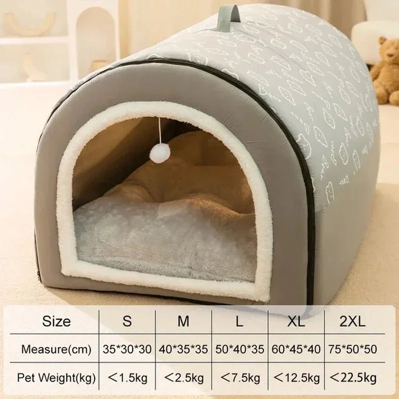 Winter Nest Pet Haven Cozy Warm Bed ๐๏ธ