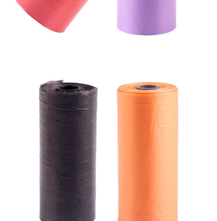 Pet Poop Bags Disposable Dog Perros Waste Bag Bulk Poop 5 Roll(75Pcs) Bags with Paw Prints Clean Pick Up Tools Pet Items - Purrfect Pet Kingdom