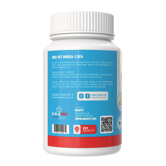 UbaVet Omega-3 Capsules