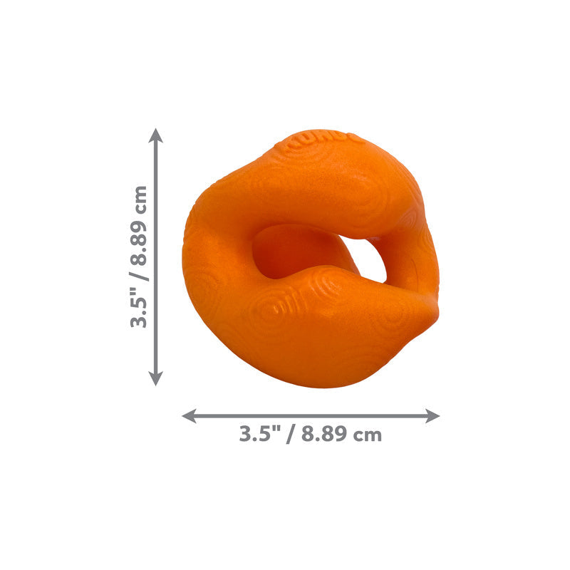 KONG Ogee Orb Durable Flexible Fetch Dog Toy