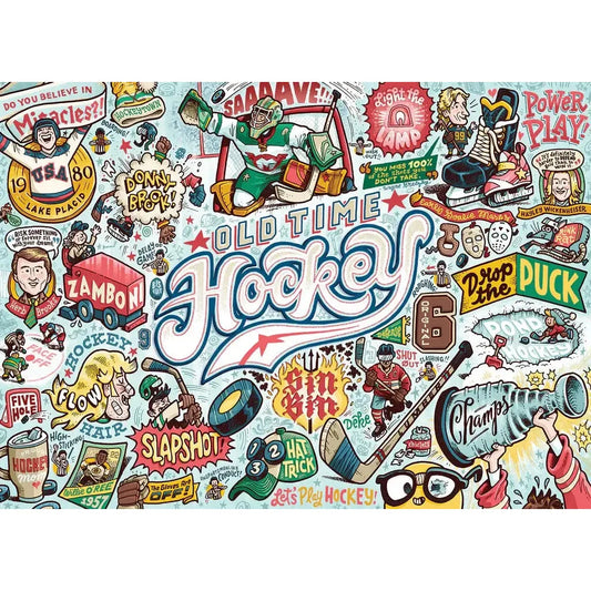 Old Time Hockey "Something's Amiss!" 1000 Piece Jigsaw Puzzle PuzzleTwist
