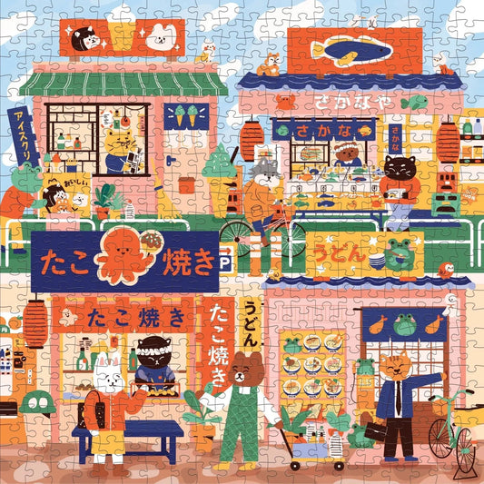 Open for Business 500 Piece Jigsaw Puzzle Mudpuppy