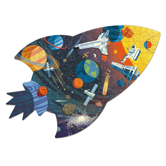 Outer Space 300 Piece Shaped Jigsaw Puzzle Mudpuppy