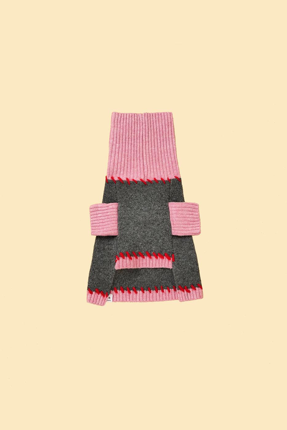 Dog Sweater Cherry Kiss Handmade Turtleneck 🧶