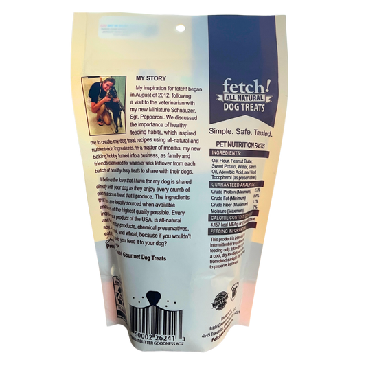 Biscuits | Peanut Butter Goodness | fetch! Dog Treats™