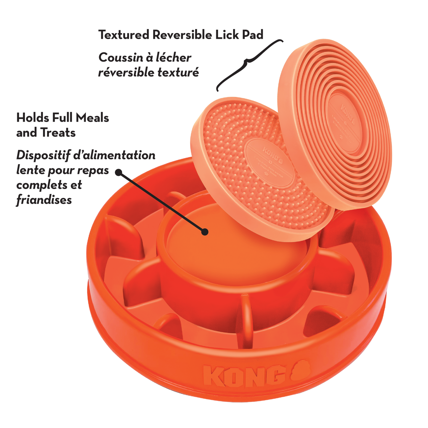 Kong Dog Licks Mealtimes Large - Kong Dog Toys - The Family Pet