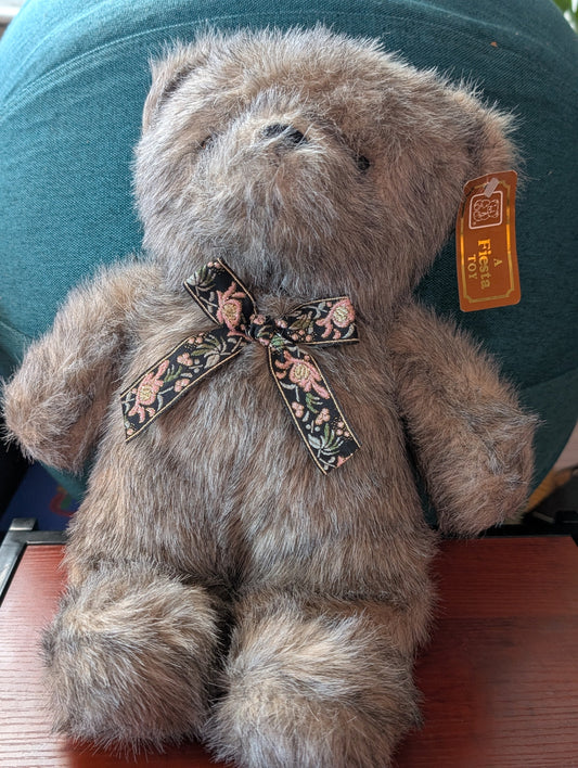 Vintage Commonwealth Purple Bunny Rabbit Plush Easter