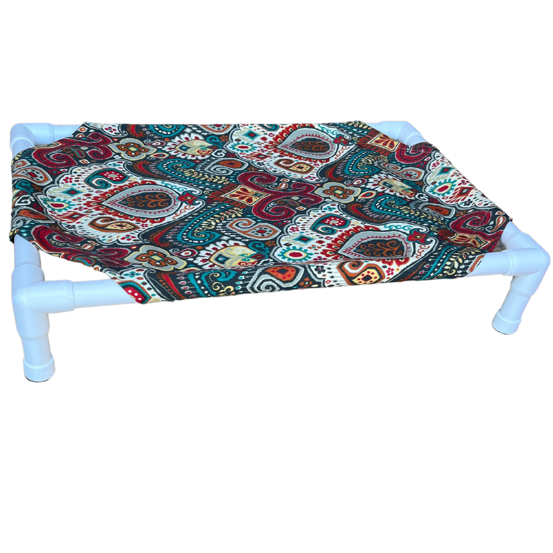 Outdoor Dog Bed Paisley Pattern Traditional 6 Lbs ๐๏ธ