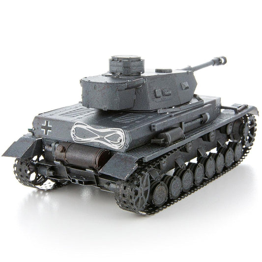 Panzer IV Tank Premium 3D Steel Model Kit Metal Earth