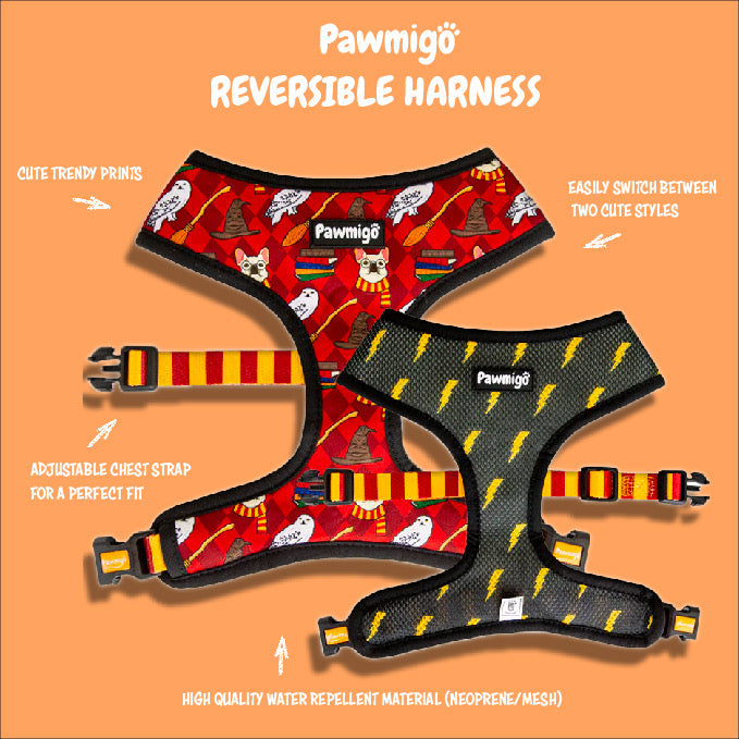Worth The Squeeze Reversible Harness Dog Harness | Purrfect Pet