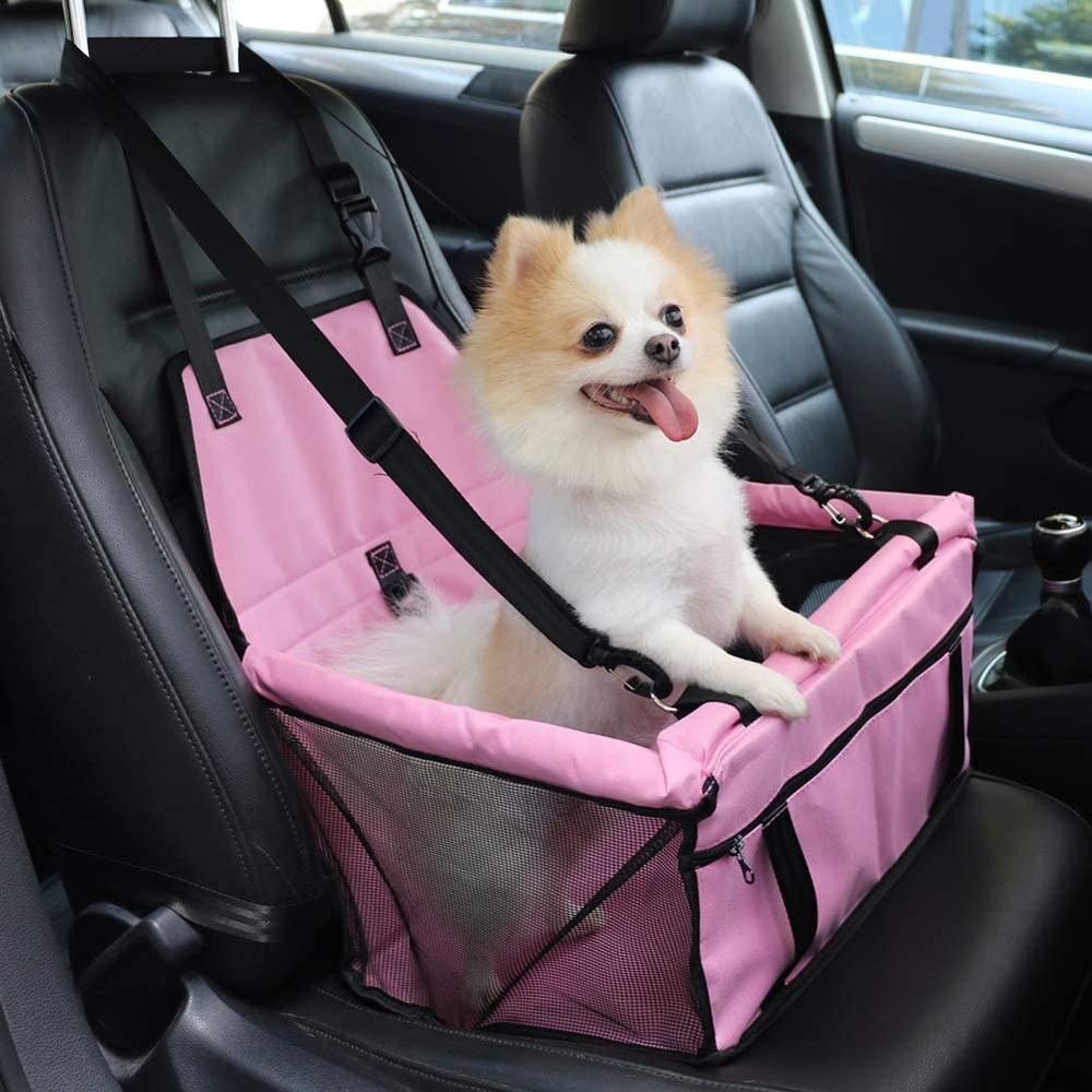 Dog Carrier Basket Safety Mesh Travel Pet Transport 🧺