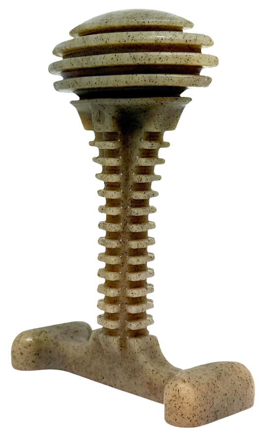 Honey Bone Dental Tower - Indestructible Nylon Dog Chew Toy XL