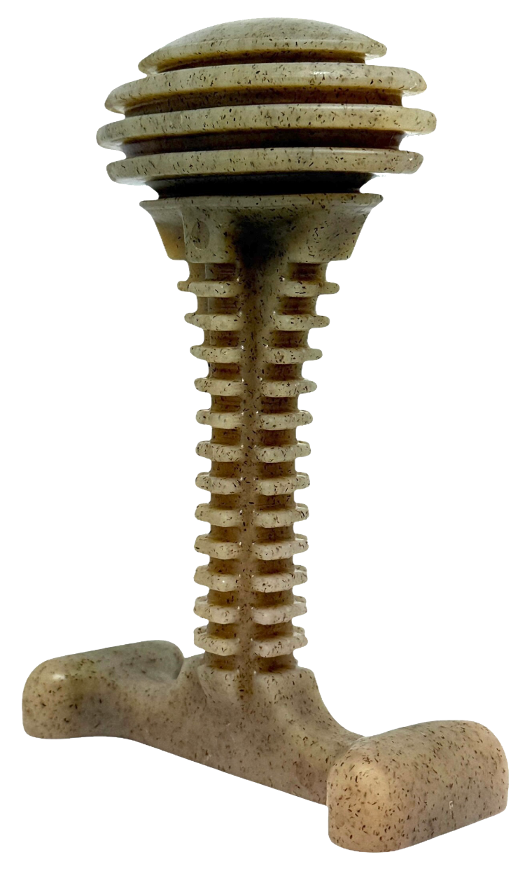 Honey Bone Dental Tower - Indestructible Nylon Dog Chew Toy XL |