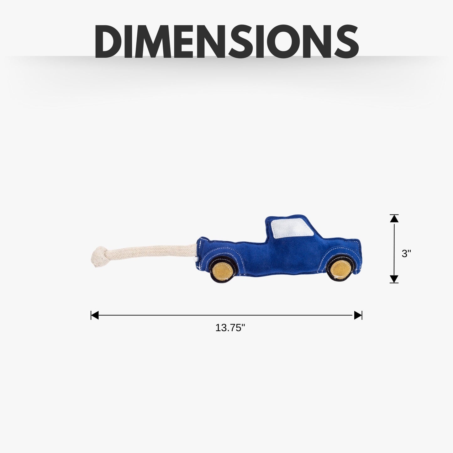 Country Living Blue Pickup Truck Toy