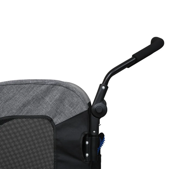 Foldable Pet Stroller with Storage Pocket - Purrfect Pet Kingdom