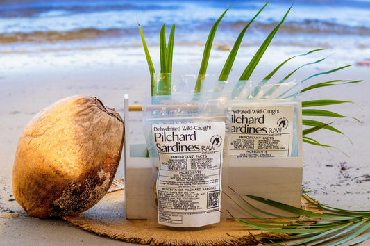 Dehydrated Wild Caught Pilchard Sardines for Cats & Dogs —