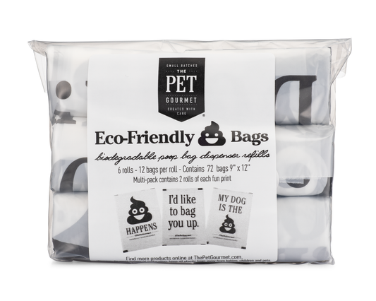 Eco-Friendly Poop Bags - 6 Refill Rolls