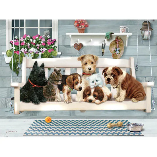 Porch Pals 1000 Piece Jigsaw Puzzle Jack Pine