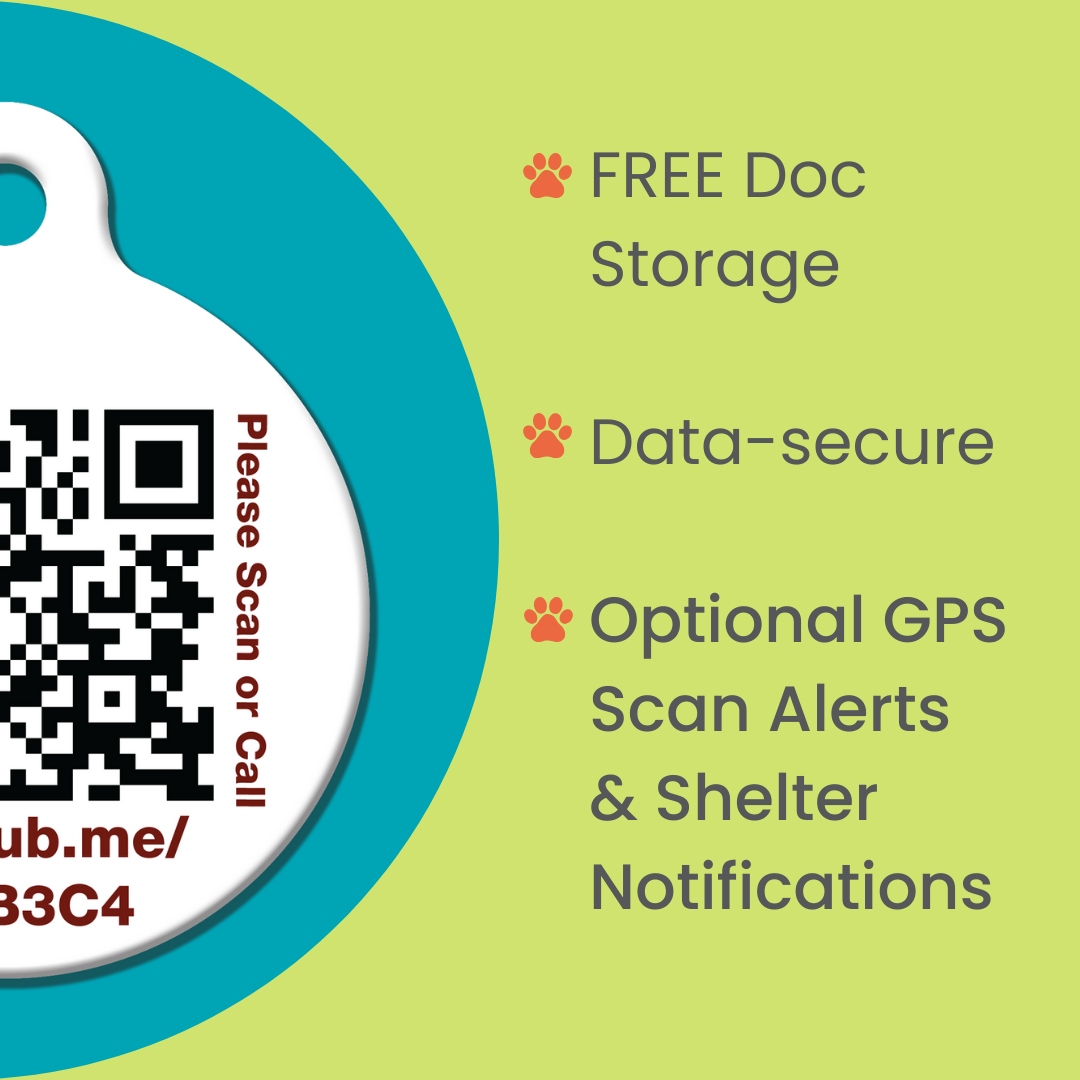 QR ID Pet Tag - Lost AF