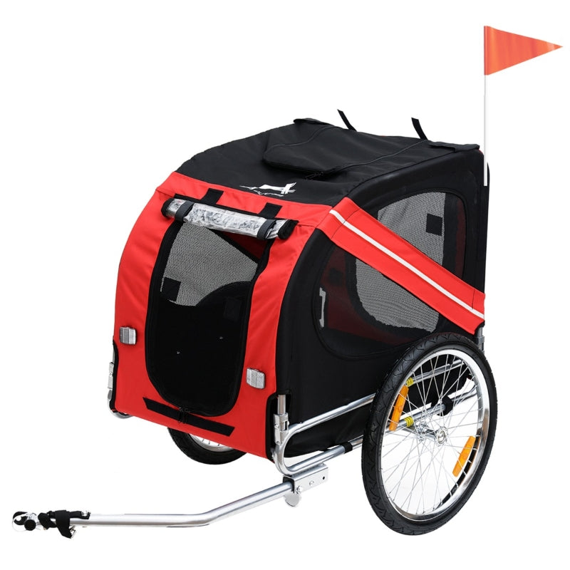 Bike Trailer Cargo Cart for Dogs and Pets - Purrfect Pet Kingdom