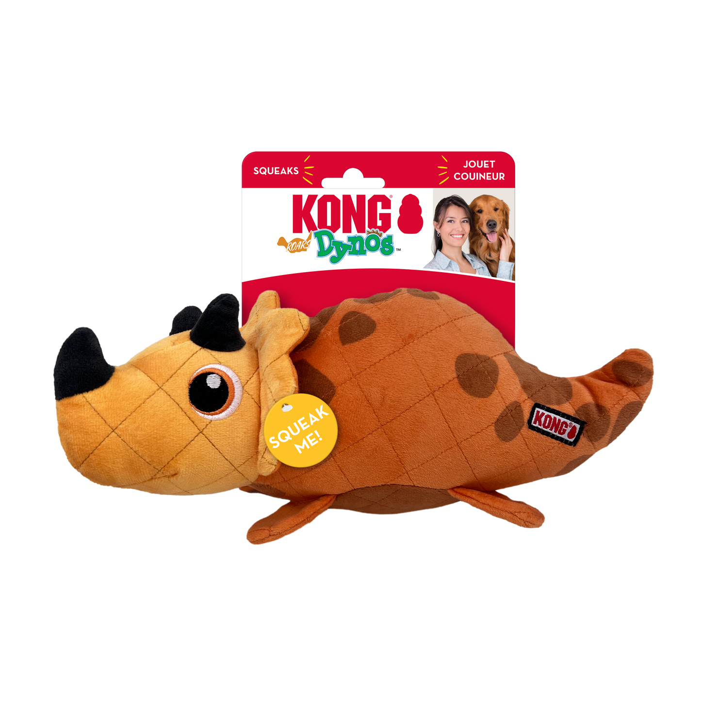 Kong Dynos Roars Orange Medium/Large