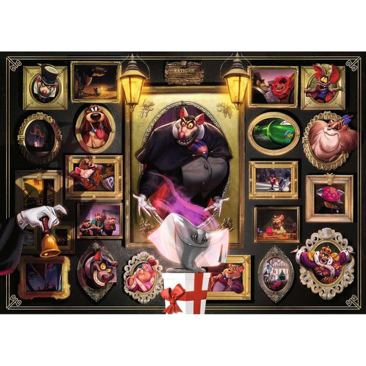 Ratigan "Disney Villainous" 1000 Piece Jigsaw Puzzle Ravensburger