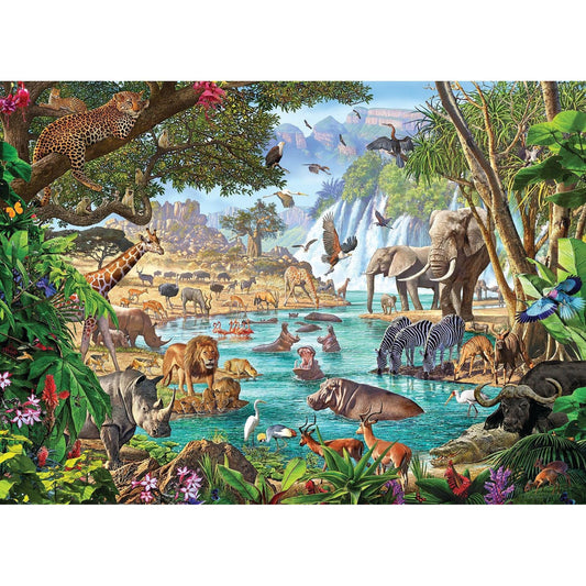 River of Life 350 Piece Family Jigsaw Puzzle Cobble Hill