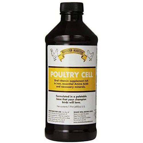 Rooster Booster Poultry Cell Bird Vitamin Supplement 16 oz.