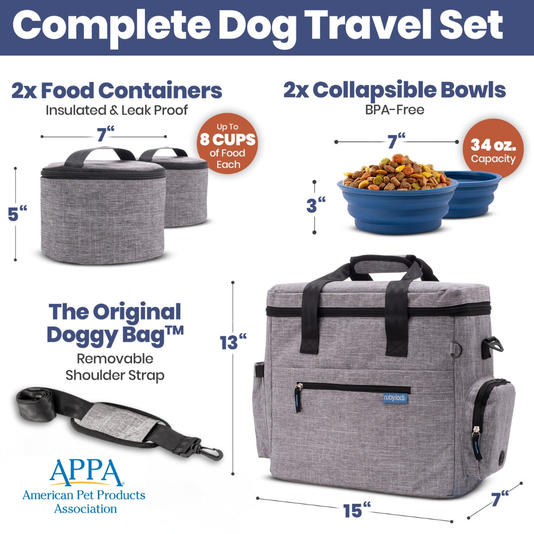 Dog Travel Bag For Supplies ๐พ