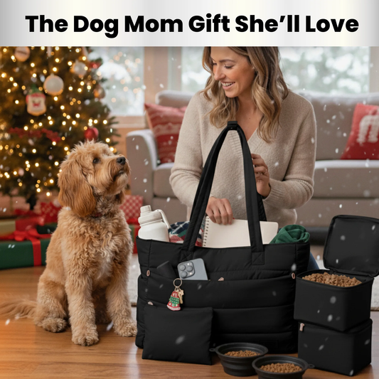 Puffer Dog Travel Bag for Dog Moms-Purrfect Pet Kingdom
