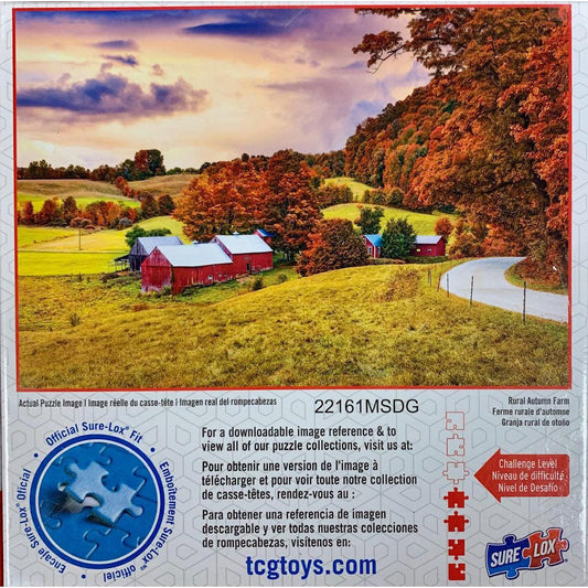 Rural Farm in Autumn Americana 500 Piece Jigsaw Puzzle Sure Lox