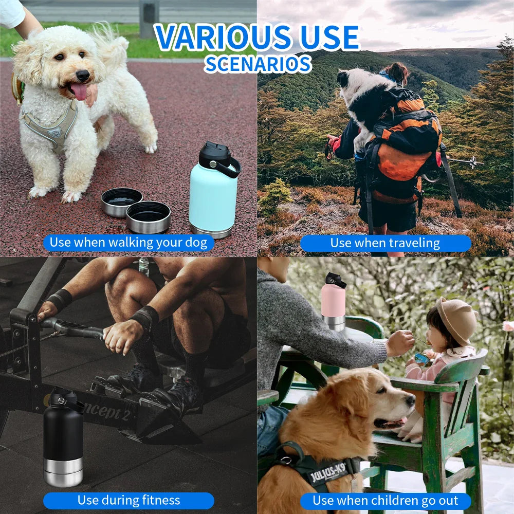 3-in-1 Travel Water Bottle - Never Worry About Hydration Again