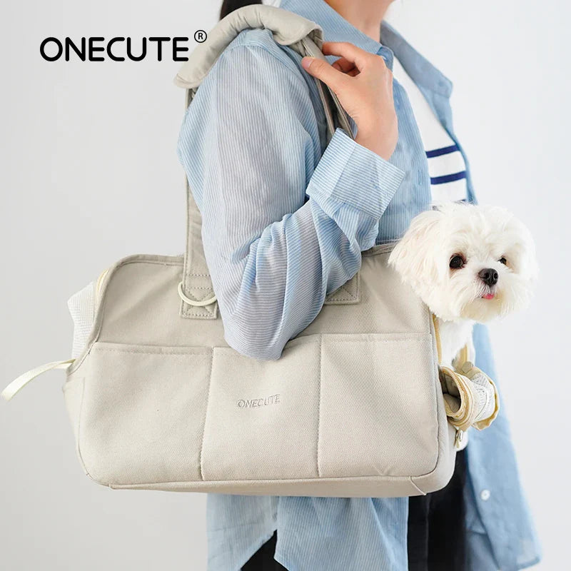 Puppy Go Out Portable Shoulder Handbag Suitable for Small Dogs dog carrier