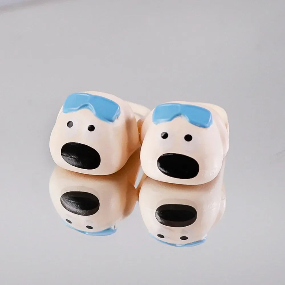 Mini Puppy Doll Silicone Slippers