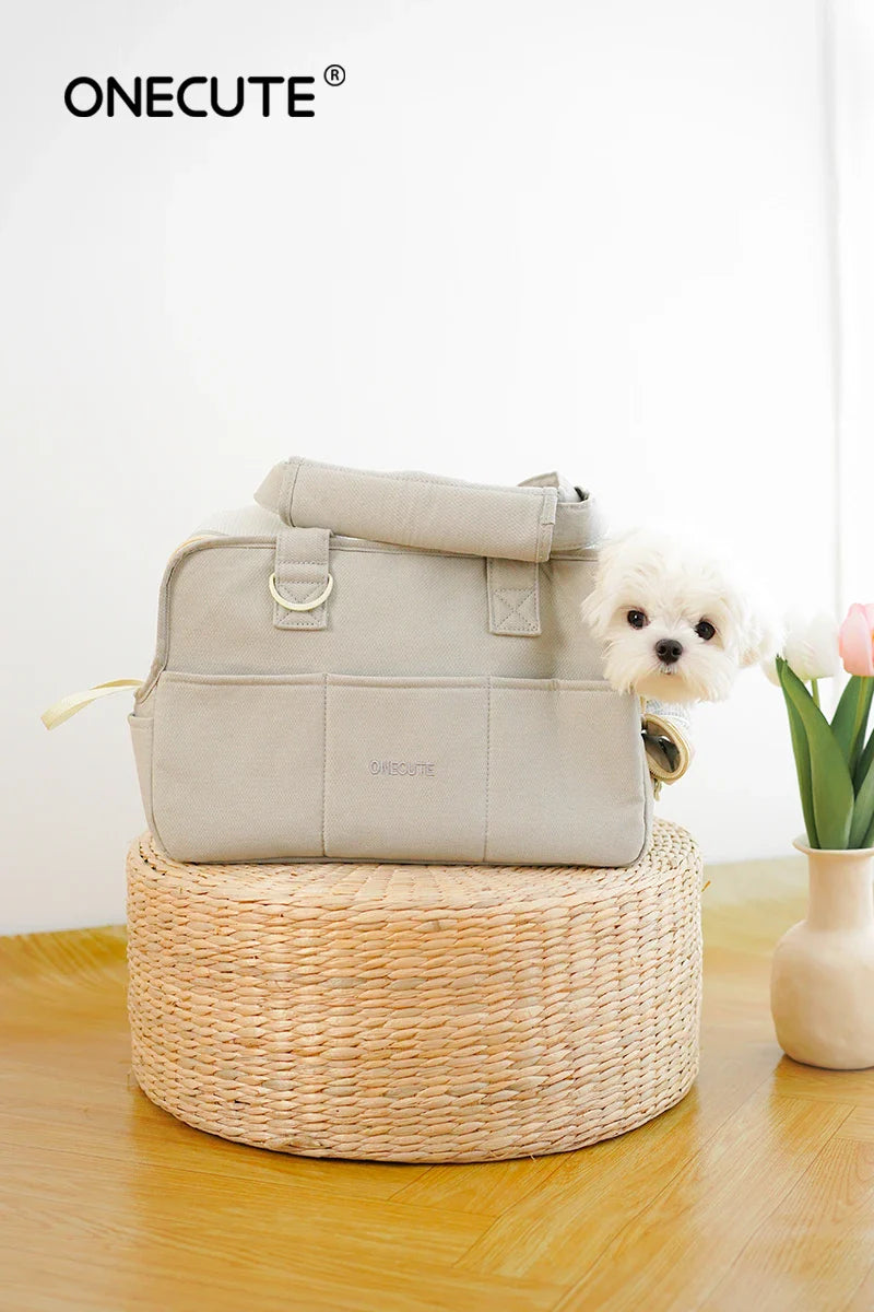 Puppy Go Out Portable Shoulder Handbag Suitable for Small Dogs dog carrier