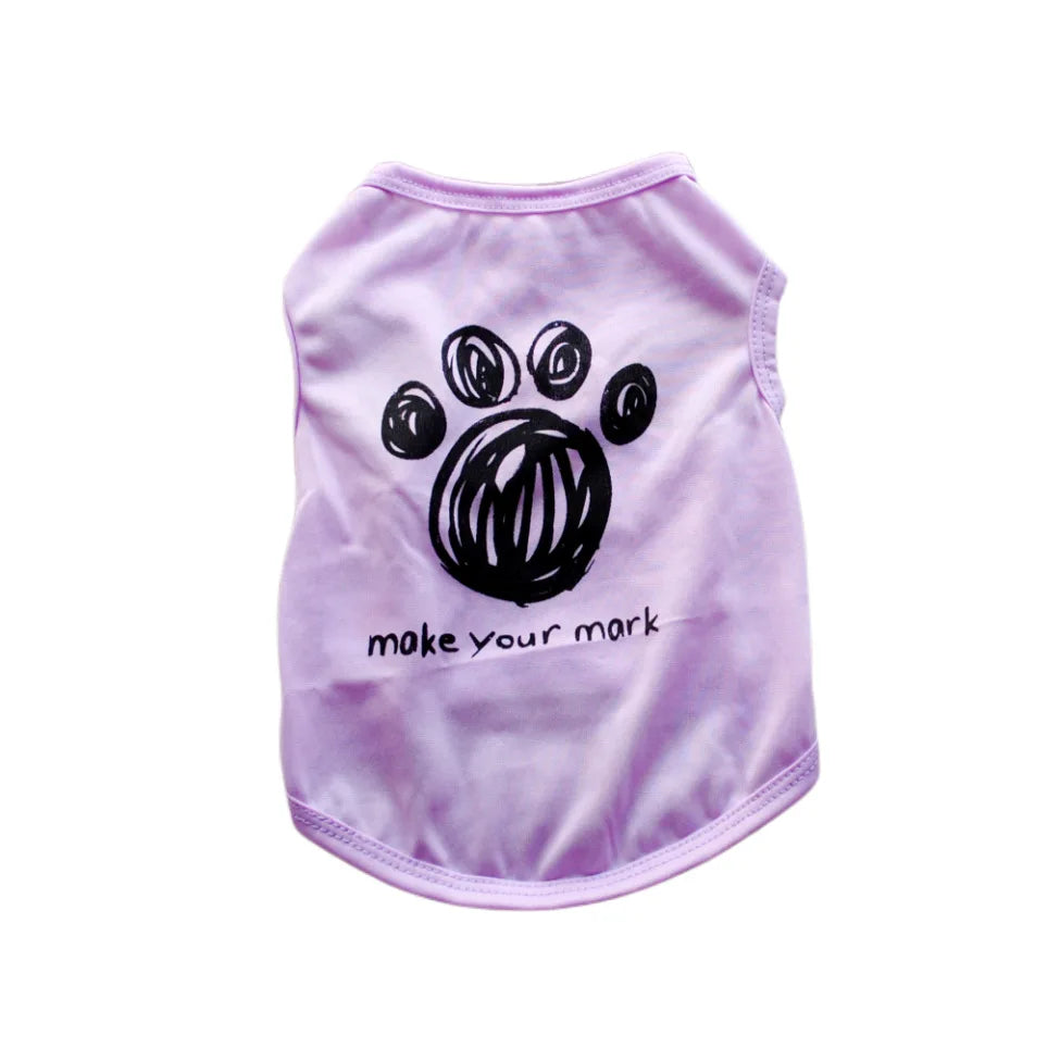 Dog Security Vest - Funny Summer Pet Clothing for Small Dogs