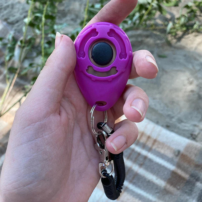 Pro Dog Training Clicker - Wrist Strap Trainer