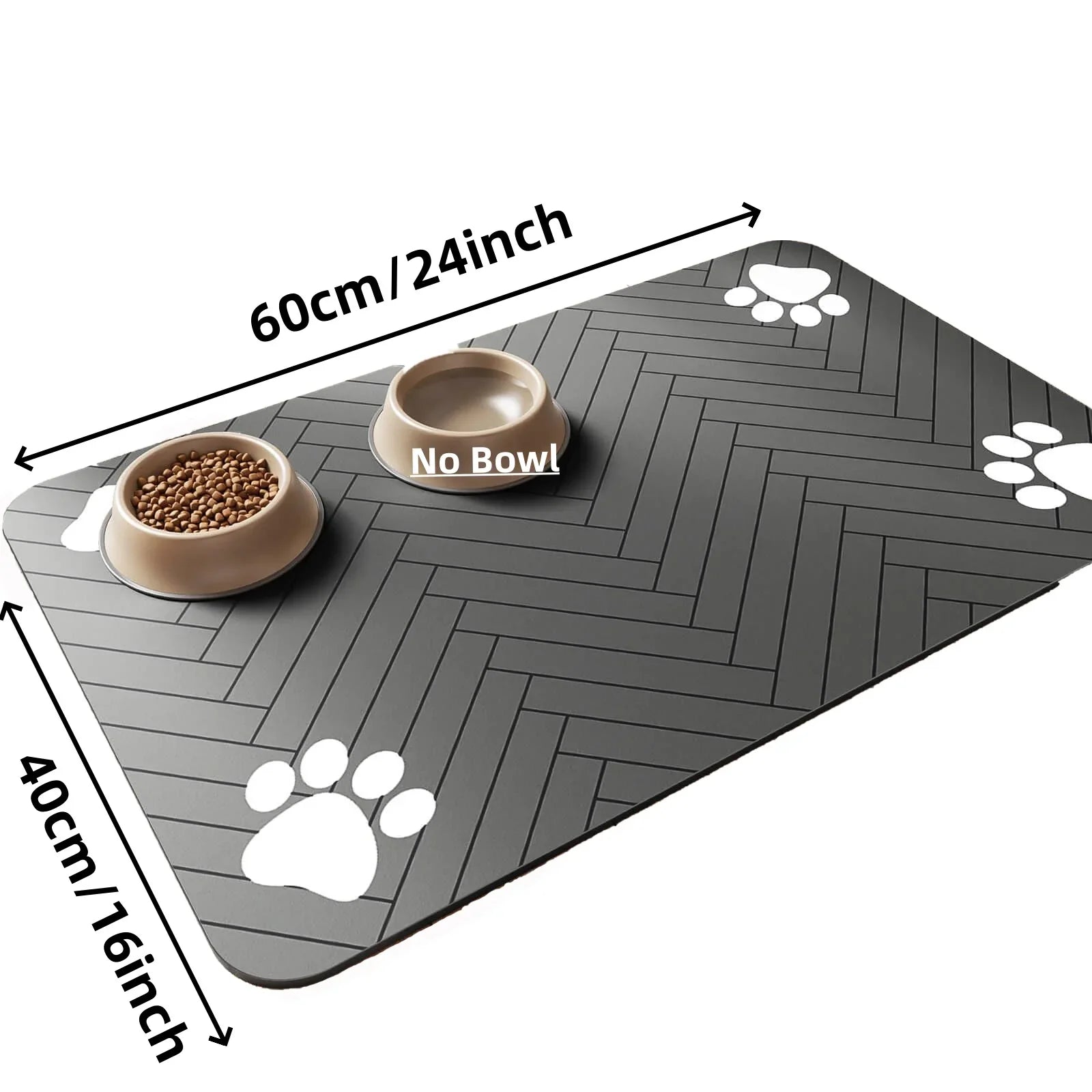 Pet Feeding Mat Absorbent Waterproof Quick Dry ๐ฝ๏ธ - Purrfect Pet Kingdom