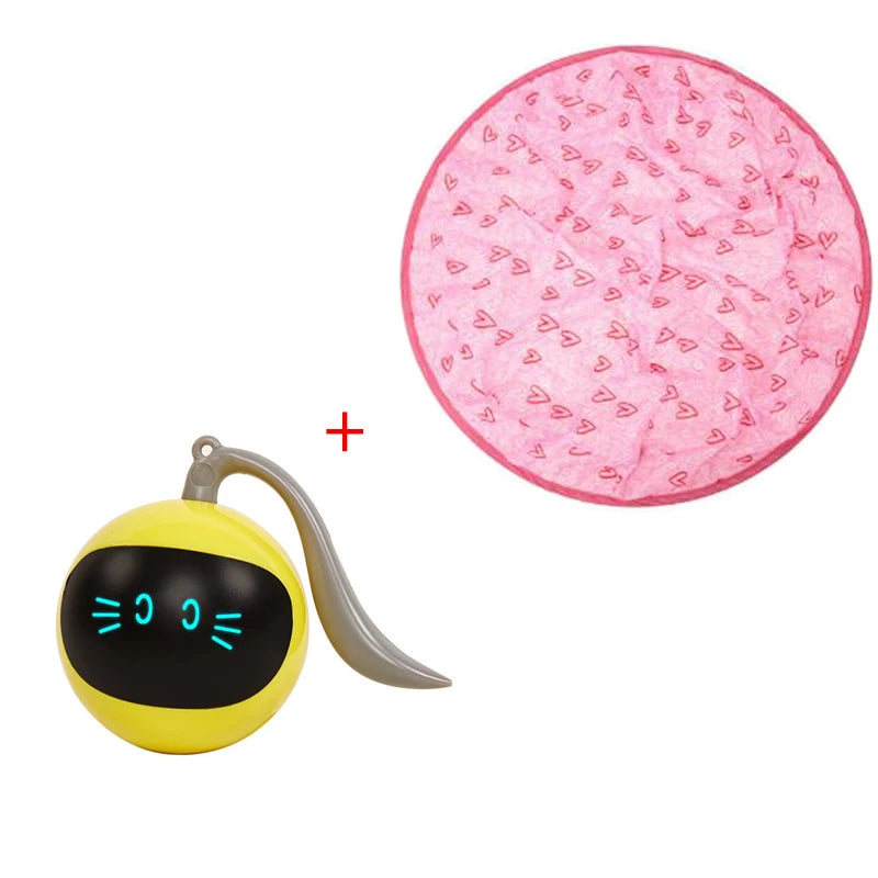 Interactive Cat Toy LED Self Rotating Smart Ball ๐ฑ