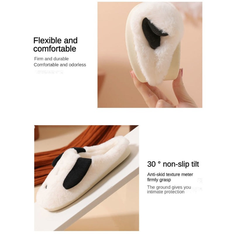š Snoopy Kawaii Plush Slippers - Nostalgic Winter Warmth for Peanuts Lovers